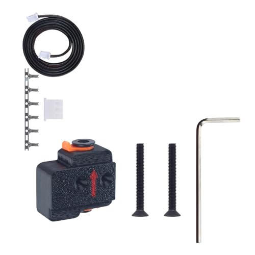 XAGMODSHN Filament-Detektormodul für Drucker mit LED in Echtzeit, zeigt das Werkzeug zur Verwendung der Filamente an, präzise Messtechnik von XAGMODSHN
