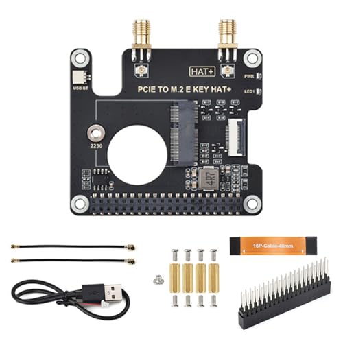 XAGMODSHN Hohe Leistungen PCIe to E Key Hut+ Expansion Board Für Für (E Key) Card 16Pin Kabel von XAGMODSHN