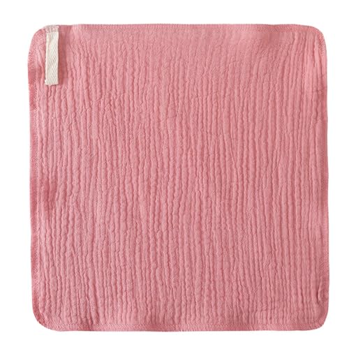 XAGMODSHN Kleines Baby-Waschtuch, weich und atmungsaktiv, für Neugeborene, niedliches Waschtuch, 27 x 27 cm, Handtuch für Kinder, sanft und saugfähig, bequem, leicht, für Jungen und Mädchen von XAGMODSHN