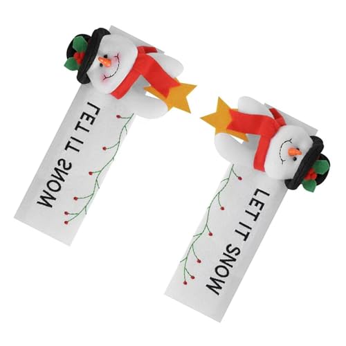 XAGMODSHN Kühlschrank-Türgriff-Abdeckungen für Festivals, Weihnachtsdekorationen für Zuhause, Partys, einfache Installation, Urlaubszubehör, Urlaubstürknauf-Dekorationen XAGMODSHN Kühlschrank-Türgriff-Abdeckungen für Festivals, Weihnachtsdekorationen für Zuhause, Partys, einfache Installation, Urlaubszubehör, Urlaubstürknauf-Dekorationen von XAGMODSHN