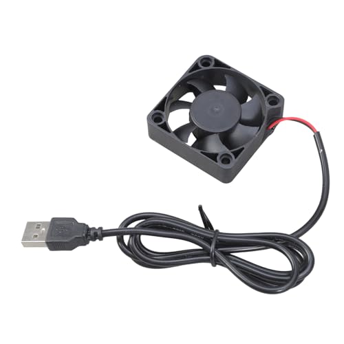 XAGMODSHN Leichte 5 V USB -50 Mm Kühlventilator Lüfter Hoher CFM Luftströme Schnelle Geschwindigkeit Für Elektronik CPU Drucker Auspufflüfter Für Die Elektronikkühlung von XAGMODSHN