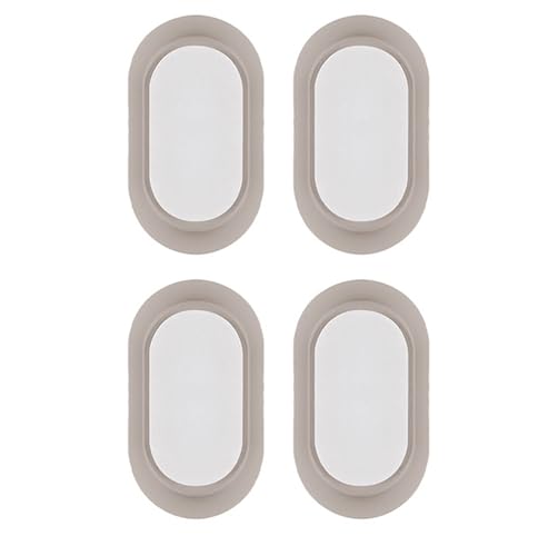 XAGMODSHN Magnetischer Fernbedienungshalter, Silikon-Wandhalterung, Aufbewahrungsregal, elektrische Zahnbürstenständer mit starkem Klebstoff, 2 Stück / 4 Stück von XAGMODSHN