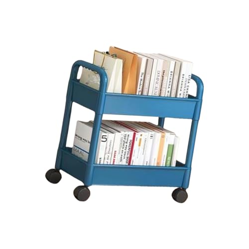 XAGMODSHN Modischer Rollwagen mit 3 Ebenen, Mehrzweckwagen, tragbar für Zuhause und Büro von XAGMODSHN