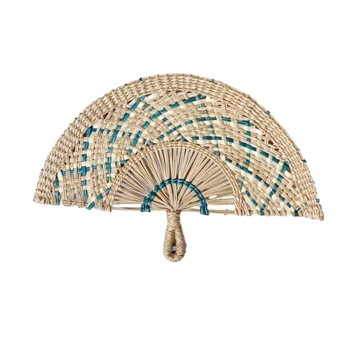 XAGMODSHN Natürlicher, handgewebter Strohventilator zum Kühlen der Wand und zum Verschenken von Hamdmade Natural XAGMODSHN Natürlicher, handgewebter Strohventilator zum Kühlen der Wand und zum Verschenken von Hamdmade Natural von XAGMODSHN