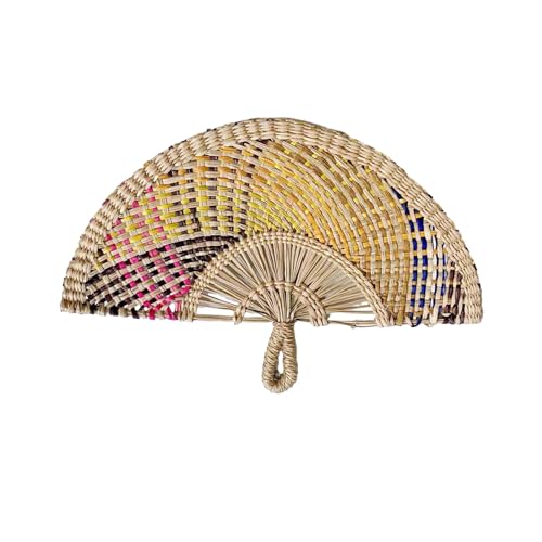 XAGMODSHN Natürlicher, handgewebter Strohventilator zum Kühlen der Wand und zum Verschenken von Hamdmade Natural XAGMODSHN Natürlicher, handgewebter Strohventilator zum Kühlen der Wand und zum Verschenken von Hamdmade Natural von XAGMODSHN