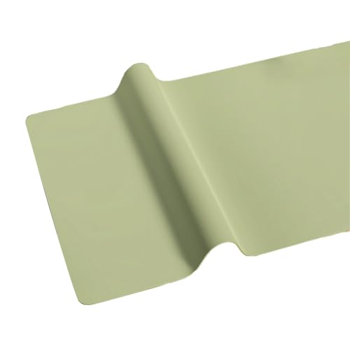 XAGMODSHN Öldichte Tischdecke, PU-Leder, Tischabdeckung, Schreibtischunterlage, Bürodekoration, Schutz, Tischläufer für Küchenläufer von XAGMODSHN