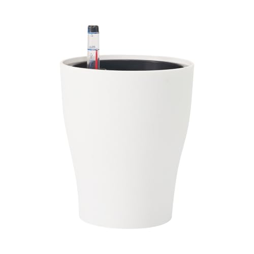 XAGMODSHN Pflanzentöpfe Selbstbewässerung Fauler Blütentöpfe Automatisch Pflanzer Automatisch Wasser Absorbierender Blütenknopf Mit Wasserstand Gerät Orchideenpflanze von XAGMODSHN