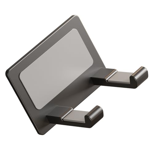XAGMODSHN Platzsparende, wandmontierte Haartrocknerhalterung aus robuster Aluminiumlegierung für einfachen Zugang in Badezimmer und anderen Bereichen von XAGMODSHN