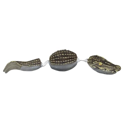 XAGMODSHN Realistische Schwimmende Alligatoren Figurköder Für Wassergartenpool Dekoration Freien Harz Resins Kunstskulptur Schwimmender Krokodil Origination von XAGMODSHN