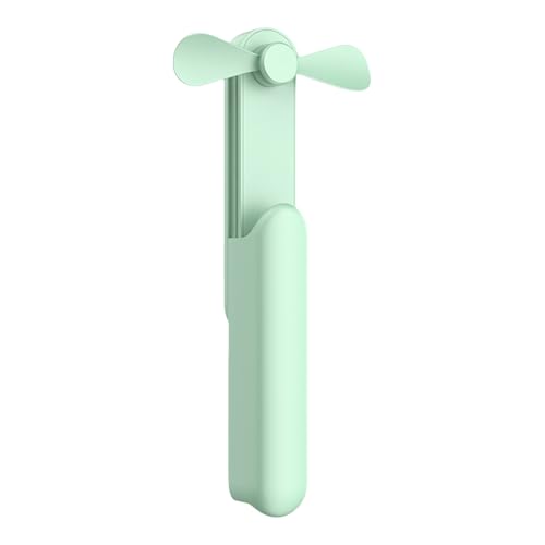 XAGMODSHN Tragbarer Miniatur Schreibtisch Lüfter USB Wiederaufladbares Handheld Faltlüfter Für Büro Outdoor Reisebereich Stille Kühlgerät Miniatur USB Desk Lüfter Für Schlafsaalgebrauch von XAGMODSHN