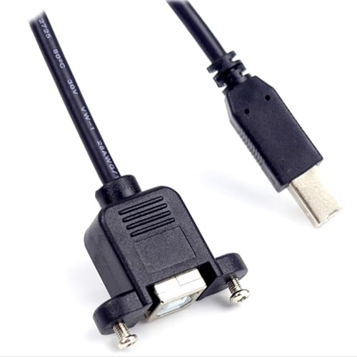 XAGMODSHN USB 2.0 Typ B Drucker Scanner Festplatten Verlängerungskabel Männlich Weibliche USB Druckerkabel Sichere Ohren Für Home Office Fast Speed Daten Mit Ohrdesign von XAGMODSHN