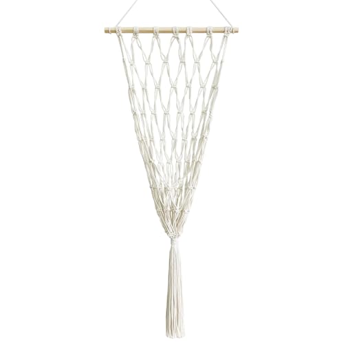 XAGMODSHN Vielseitiges Eck-Wand- und Deckenbehang, Netz für Stofftiere, vielseitige Spielzeugaufbewahrung, Hängematte, stilvoller Fransenhalter, Spielzeug-Display von XAGMODSHN