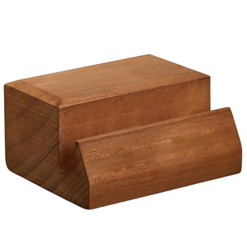 XAGMODSHN Vintage Holz Schallplattenständer Funktioneller Holz Album Display Ständer Aufbewahrung Organizer für Schallplattensammler von XAGMODSHN