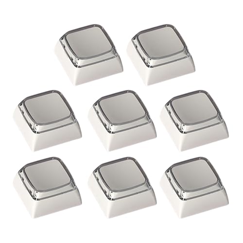 XDA Tastenkappen-Set mit Hintergrundbeleuchtung für mechanische Tastaturen mit langlebigem PC, in klassischer Farbe, 8 Stück von XAGMODSHN