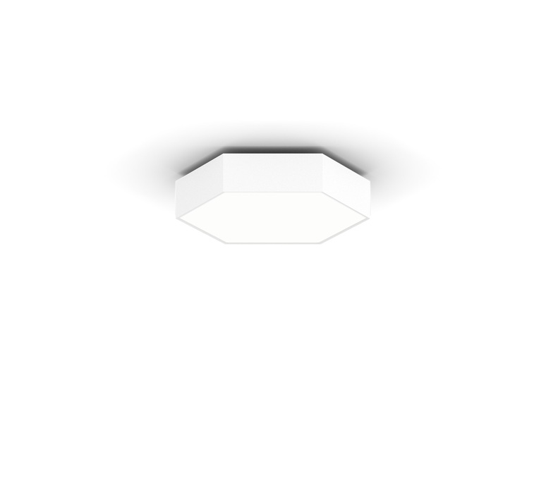 Xal Eckenleuchte Hex O 750 Weiss Led 3000 K 4060 Lm L75 Cm H10 Cm Deckenlampe Lampe B-Ware Xal Eckenleuchte Hex O 750 Weiss Led 3000 K 4060 Lm L75 Cm H10 Cm Deckenlampe Lampe B-Ware von XAL