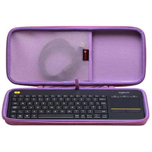 XANAD Harte Hülle für Logitech K400 Plus/Logitech POP Keys/Logitech MX Mechanische Mini Wireless Touch Tastatur Touchpad - Lila XANAD Harte Hülle für Logitech K400 Plus/Logitech POP Keys/Logitech MX Mechanische Mini Wireless Touch Tastatur Touchpad - Lila von XANAD