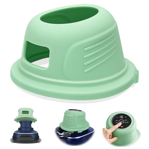 XANGNIER 2-in-1 Silikon-Geräte-Kabel-Organizer für Ninja Crispi Air Fryer Fn101, Schutzhülle für Ninja Crispi Zubehör, Kabelwickler, hält die Küche ordentlich und sicher (grün) von XANGNIER