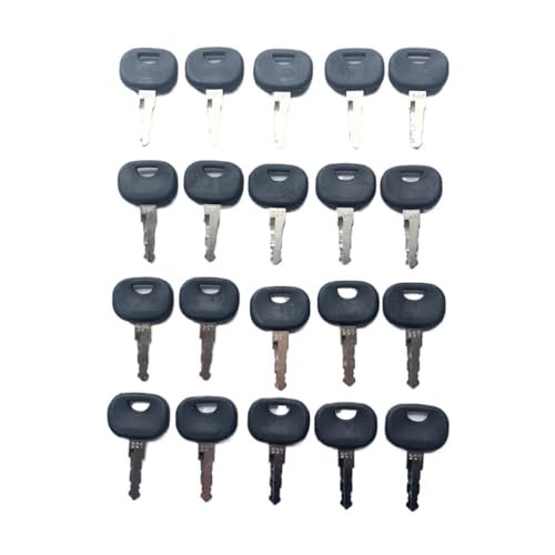 XARONF 20PCS 201 Schlüssel Zündschlüssel 3643912 Für Takeuchi TW65 und TW80 Radlader von XARONF
