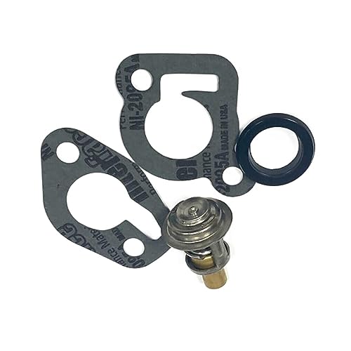 XARONF Motorenteile Thermostat-Set for Mercury 2 STR 6 8 9,9 15 20 25 PS Außenbordmotoren 14586A3 75962A9 75962A10 75962A11 von XARONF