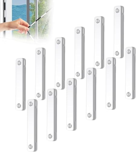 12pcs Magnete selbstklebend für Fliegengitter Fenster,Magnetischer Fenster Insektenschutz,Magnetbefestigung für Fliegengitter,DIY Magnet Fliegengitter Fenster ohne Bohren-white 12pcs Magnete selbstklebend für Fliegengitter Fenster,Magnetischer Fenster Insektenschutz,Magnetbefestigung für Fliegengitter,DIY Magnet Fliegengitter Fenster ohne Bohren-white von XAUXKERE