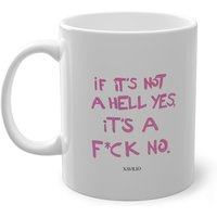F No Tasse Xavilio By Akkisa Bold Statement Mug, Coffee Mug For Attitude Lovers, Inspirational Gift, Funny Cup, Unique Gag Gift von XAVILIO