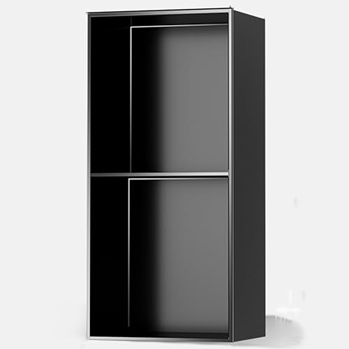 Dusche Nische Aus Edelstahl, Badezimmer Eingebautes Wasserdichtes Lagerregal Für Wohnzimmer Küche Schlafzimmer TV Schrank Nische, Toilettenbedarf Organizer Regal,Schwarz - 70x28x12.5cm Dusche Nische Aus Edelstahl, Badezimmer Eingebautes Wasserdichtes Lagerregal Für Wohnzimmer Küche Schlafzimmer TV Schrank Nische, Toilettenbedarf Organizer Regal,Schwarz - 70x28x12.5cm von XAoSCd