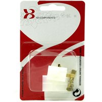Xb Components - 2-Way T-Shape Connector Box 2-Way Terminals Faston Type 6,3mm (im Blister) von XB COMPONENTS