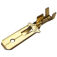 Xb Components - 6,3mm männliche Faston-Klemmen mit unisolierter Halterung (Blister mit 20 Klemmen) von XB COMPONENTS
