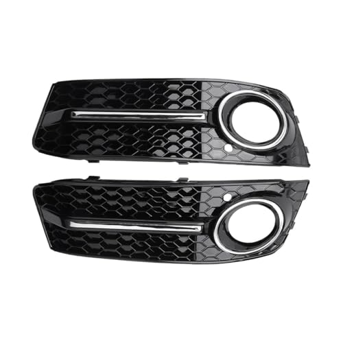 XBBLB Auto Nebelscheinwerfergitter Für Audi A4 B8 2009 2010 2011 2012 8K0807682 Frontstoßstange Nebelscheinwerfer Lampe Kühlergrill Ersatz Auto Styling von XBBLB