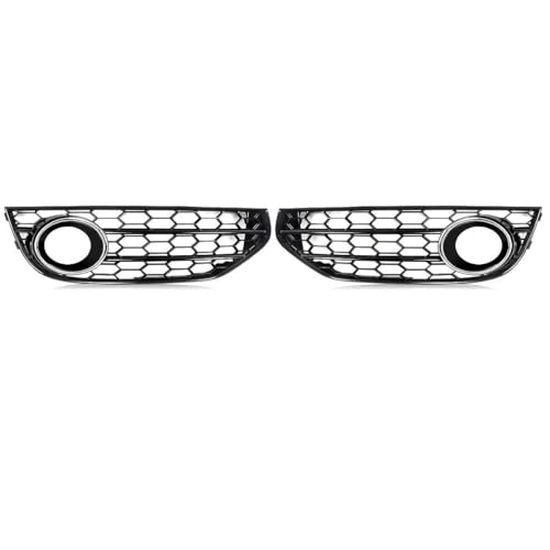 XBBLB Auto Nebelscheinwerfergitter Für Audi A4 B8 B8.5 2010 2011 2012 2013 2014 2015 8K0807681J01C 8K0807682J01C Frontstoßstange Nebelscheinwerfer Lampe Kühlergrill Ersatz Auto Styling XBBLB Auto Nebelscheinwerfergitter Für Audi A4 B8 B8.5 2010 2011 2012 2013 2014 2015 8K0807681J01C 8K0807682J01C Frontstoßstange Nebelscheinwerfer Lampe Kühlergrill Ersatz Auto Styling von XBBLB