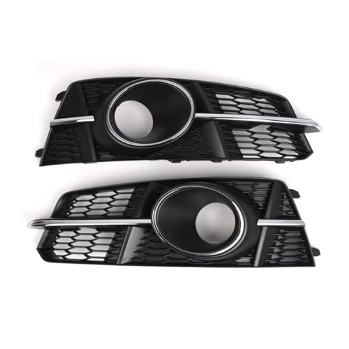 XBBLB Auto Nebelscheinwerfergitter Für Audi A6 C7 A6L 2015 2016 2017 2018 4G0807681AG 4G0807682AG Frontstoßstange Nebelscheinwerfer Lampe Kühlergrill Ersatz Auto Styling von XBBLB