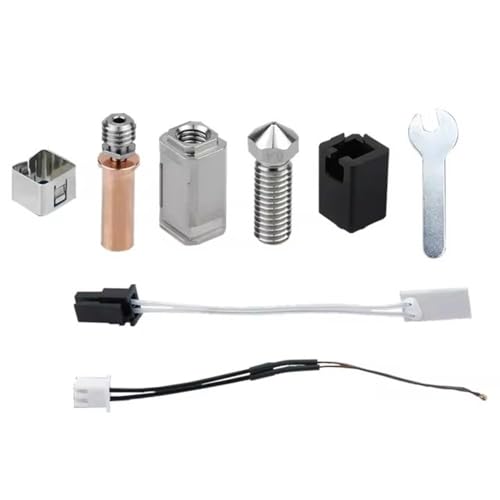XBERSTAR 3D-Drucker montiertes Hot-End-Kit für Anycubic Kobra2 Plus/Kobra2 Pro/Kobra2 Neo/Kobra2 Keramik-Upgrade-Extrusionskopf, 3D-Drucker-Zubehör von XBERSTAR