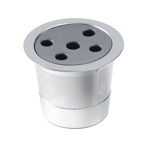 XBERSTAR Wiederverwendbarer K-Cup aus Edelstahl für K Supreme Plus, wiederverwendbare Kaffeekapsel, Kaffeefilter (1 Stück) von XBERSTAR