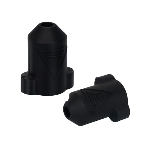 XBERSTAR2PCS Hotend Silikonsocke Heizungsblock Schutzhülle Silikonhülle Kompatibel mitCreality K1/K1 Max Nozzle Hotend Extruder 3D Drucker (black) von XBERSTAR