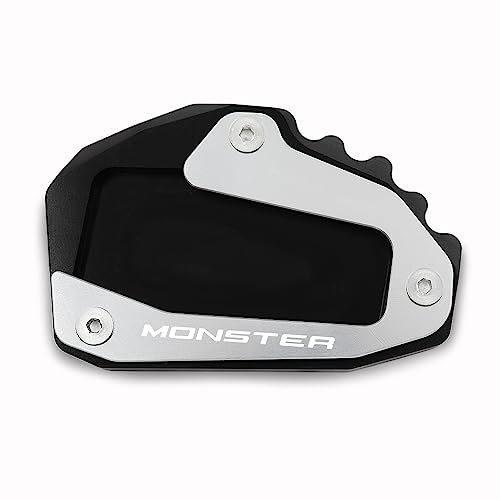 SeitenstäNder Verbreiterung Fit -Verwendung for Ducati Monster 696 795 796 797 821 110 0evo 1200 Motorrad CNC Kickstand Foot Side Stand Extension Pad Getriebstützplatte Motorrad SeitenstäNder Unterlag SeitenstäNder Verbreiterung Fit -Verwendung for Ducati Monster 696 795 796 797 821 110 0evo 1200 Motorrad CNC Kickstand Foot Side Stand Extension Pad Getriebstützplatte Motorrad SeitenstäNder Unterlag von XBHGSY