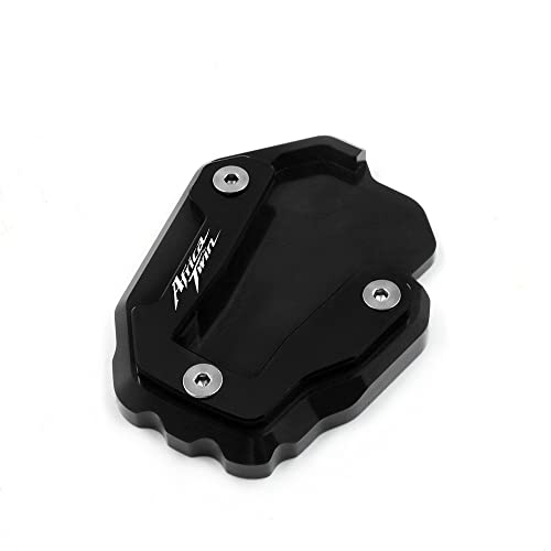 SeitenstäNder Verbreiterung Fit -Verwendung for Honda CRF1100L CRF 1100 L Afrika Twin Adventure Sports DCT 2020-2022 Kickstand -Verlängerung Fuß -Seitenständer Vergrößerungsplattenpolster Motorrad Sei von XBHGSY