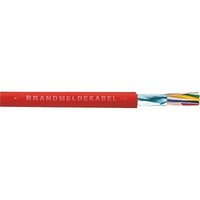Brandmeldekabel 2 x 2 x 0,8 mm² rot - Rolle 50 m von XBK KABEL