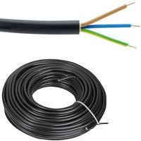 Erdleitung / Starkstromkabel 0,6/1kV NYY-J 3 x 1,5 mm² - Farbe schwarz - Rolle je 50 m Erdleitung / Starkstromkabel 0,6/1kV NYY-J 3 x 1,5 mm² - Farbe schwarz - Rolle je 50 m von XBK KABEL