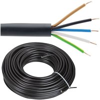 Erdleitung / Starkstromkabel 0,6/1kV NYY-J 5 x 1,5 mm² - Farbe schwarz - Rolle je 50 m Erdleitung / Starkstromkabel 0,6/1kV NYY-J 5 x 1,5 mm² - Farbe schwarz - Rolle je 50 m von XBK KABEL