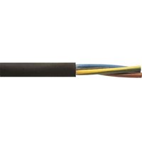 Isolierte Starkstromleitung H05RR-F, 2 G x 0,75 mm² schwarz - Rolle 50 m von XBK KABEL