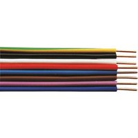 Isolierte Starkstromleitung H07V-U massiv, 1 x 1,5 mm² grün/gelb - Rolle 100 m Isolierte Starkstromleitung H07V-U massiv, 1 x 1,5 mm² grün/gelb - Rolle 100 m von XBK KABEL