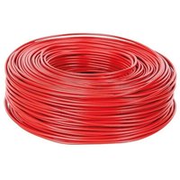 Isolierte Starkstromleitung H07V-U massiv, 1 x 1,5 mm² rot - Rolle 100 m Isolierte Starkstromleitung H07V-U massiv, 1 x 1,5 mm² rot - Rolle 100 m von XBK KABEL