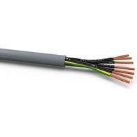 XBK PVC-Steuerleitung Globalflex-OZ, 4 x 0,75 mm² - grau - Rolle je 50 m von XBK KABEL