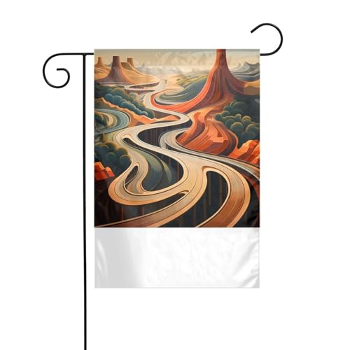 XBKGOHA Gartenflaggenmast mit Band der Erde, Dekoration, modisch, 30,5 x 45,7 cm XBKGOHA Gartenflaggenmast mit Band der Erde, Dekoration, modisch, 30,5 x 45,7 cm von XBKGOHA