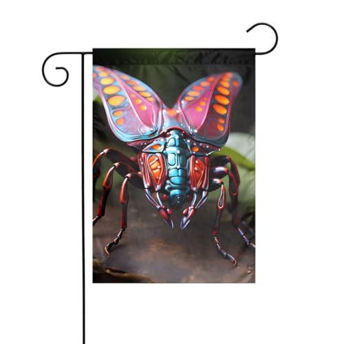 XBKGOHA Strange Insects Bild Garten Fahnenmast Outdoor Hof Dekoration Mode 30,5 x 45,7 cm XBKGOHA Strange Insects Bild Garten Fahnenmast Outdoor Hof Dekoration Mode 30,5 x 45,7 cm von XBKGOHA