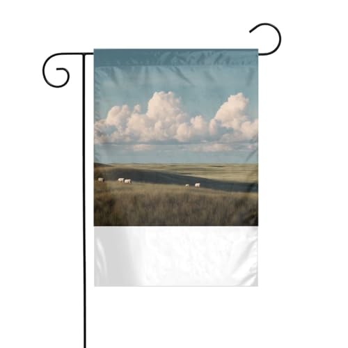 XBKGOHA Weide auf dem Grasland Bild Garten Fahnenmast Outdoor Hof Dekoration Mode 30,5 x 45,7 cm XBKGOHA Weide auf dem Grasland Bild Garten Fahnenmast Outdoor Hof Dekoration Mode 30,5 x 45,7 cm von XBKGOHA