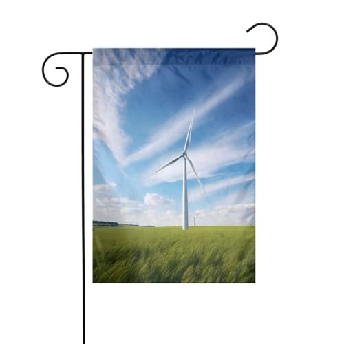 XBKGOHA Windrad Bild Garten Fahnenmast Outdoor Hof Dekoration Mode 30,5 x 45,7 cm von XBKGOHA