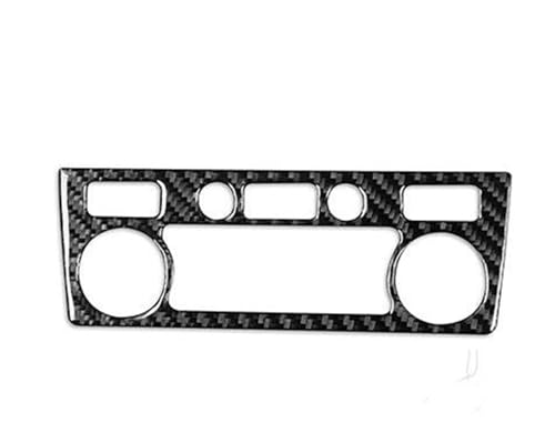 XBOXUN Autoinnenraum Zubehör Für 5 Series Für E60 2004-2007 Real Carbon Fiber Getriebe Shift Lenkrad Air Outlet Panel Anzug Auto Innen Aufkleber Innendekoration Set (Größe : 6) von XBOXUN