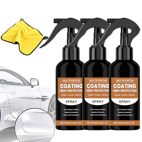 Turbo Shine Nexa, Nexa Turbo Shine, 3 In 1 High Protection Quick Car Coating Spray, Car Scratch Remover Polishing Spray (3) von XBSSLIY