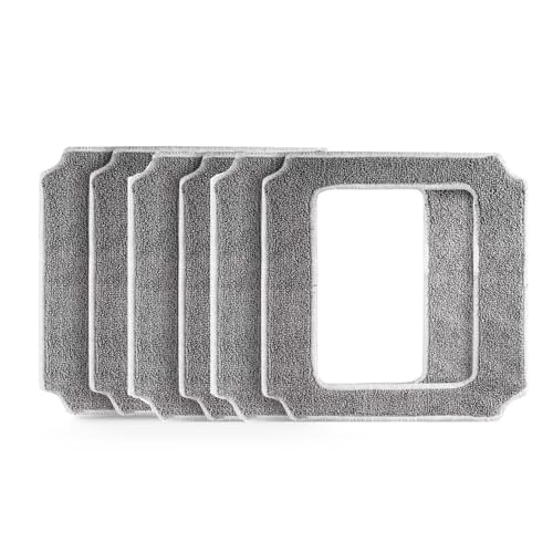XBTNCYFE 6./12./18-teiliges Mikrofaser-Wischtuch for Den Fenster-Staubsaugerroboter V21S, Wiederverwendbare, Dicke Putzlappen for Waschen Von Fensterglas.(6PCS) von XBTNCYFE
